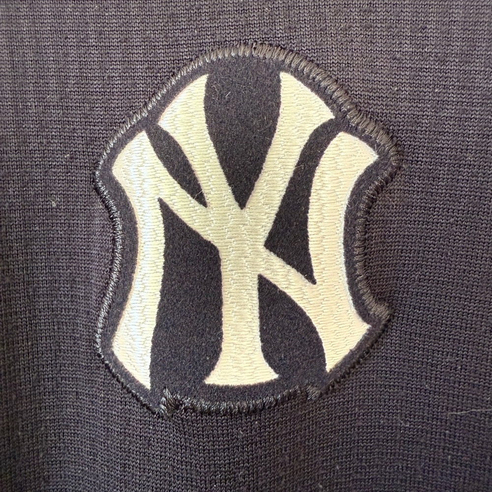 New York Yankees Majestic Authentic MLB Mens Sz L Navy Pocketed 2014 Sweatshirt - Picture 3 of 8